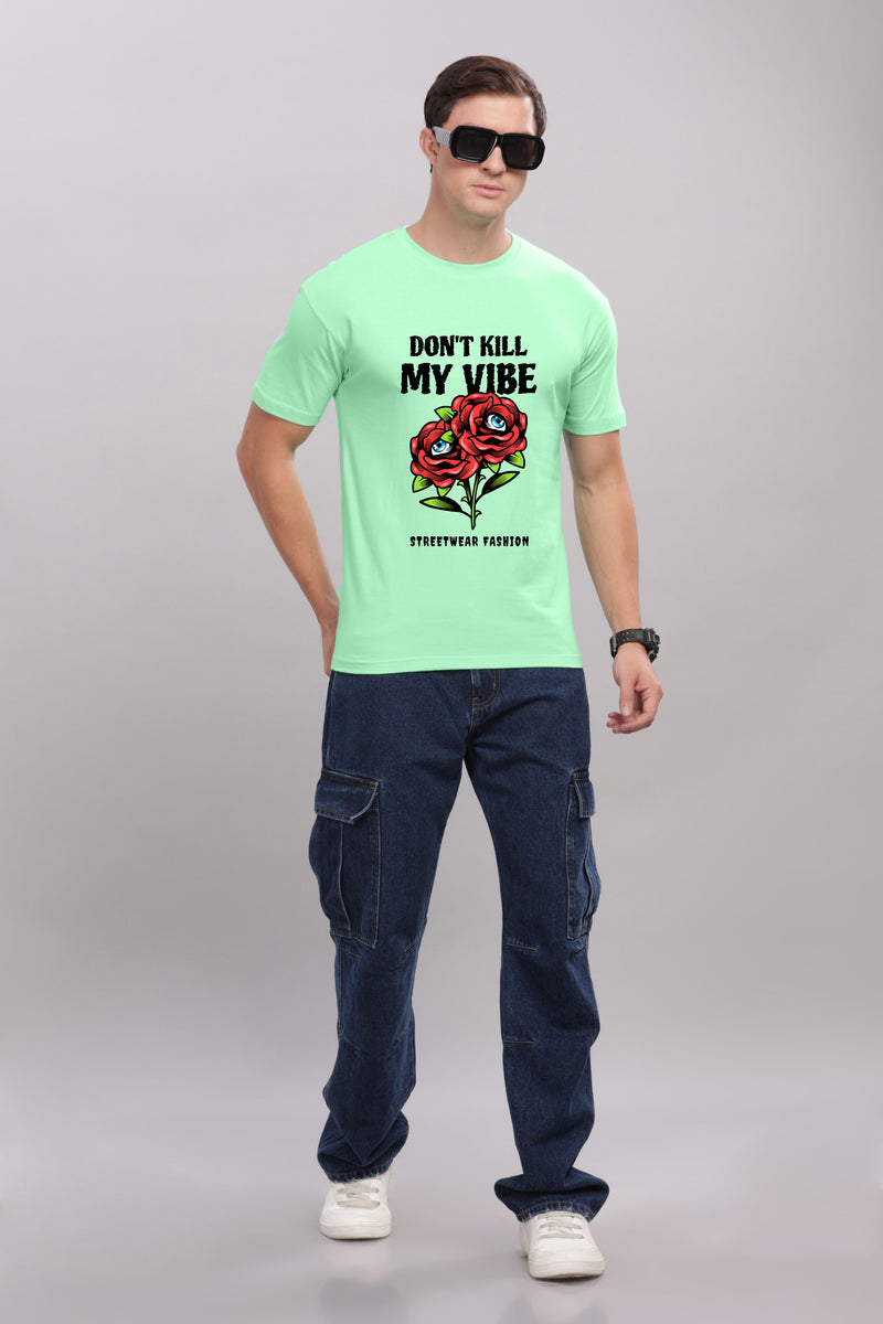 Men’s Printed Oversized Baggy Fit Rich Soft Cotton Fabric T-shirt