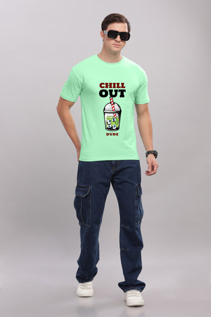 Men’s Printed Oversized Baggy Fit Rich Soft Cotton Fabric T-shirt