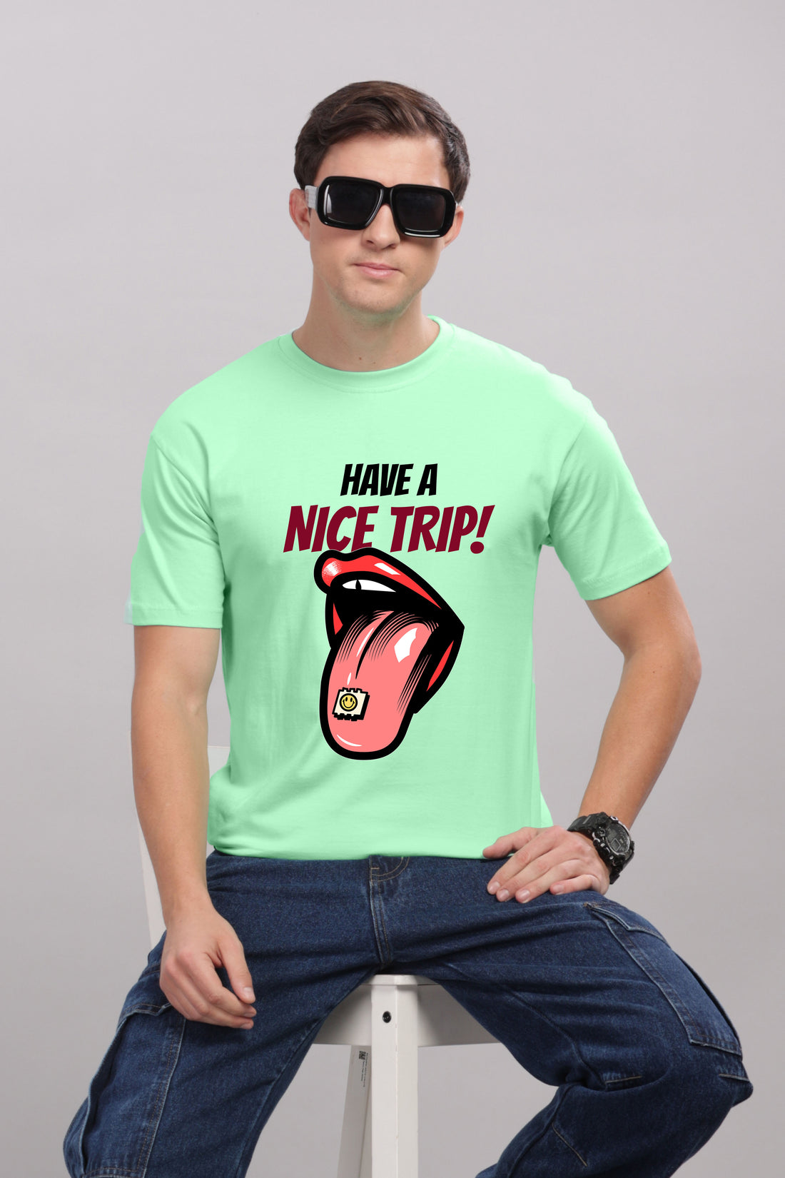 Men’s Printed Oversized Baggy Fit Rich Soft Cotton Fabric T-shirt