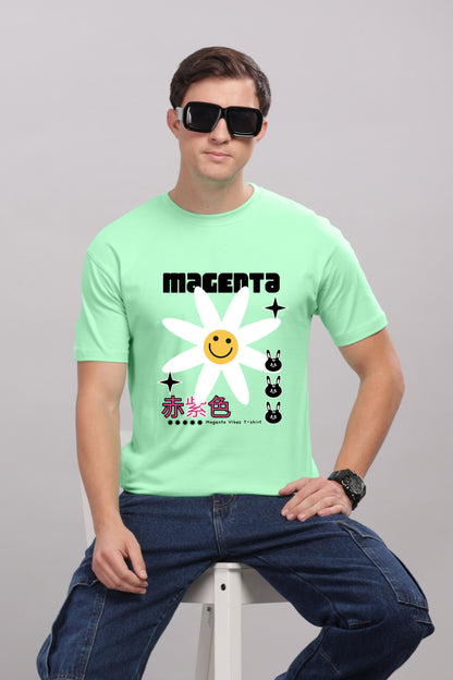 Men’s Printed Oversized Baggy Fit Rich Soft Cotton Fabric T-shirt