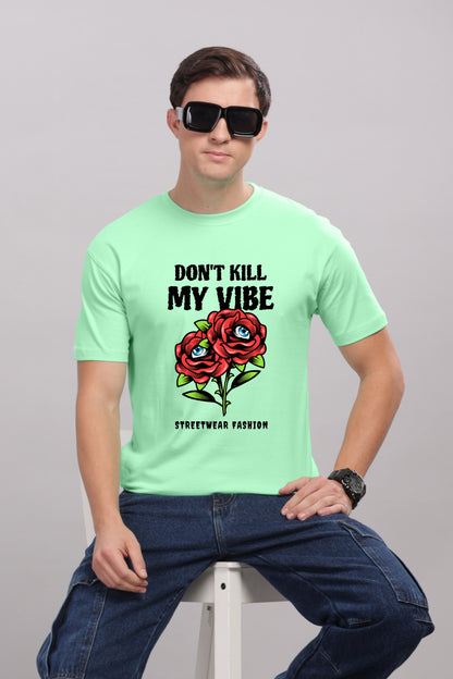 Men’s Printed Oversized Baggy Fit Rich Soft Cotton Fabric T-shirt