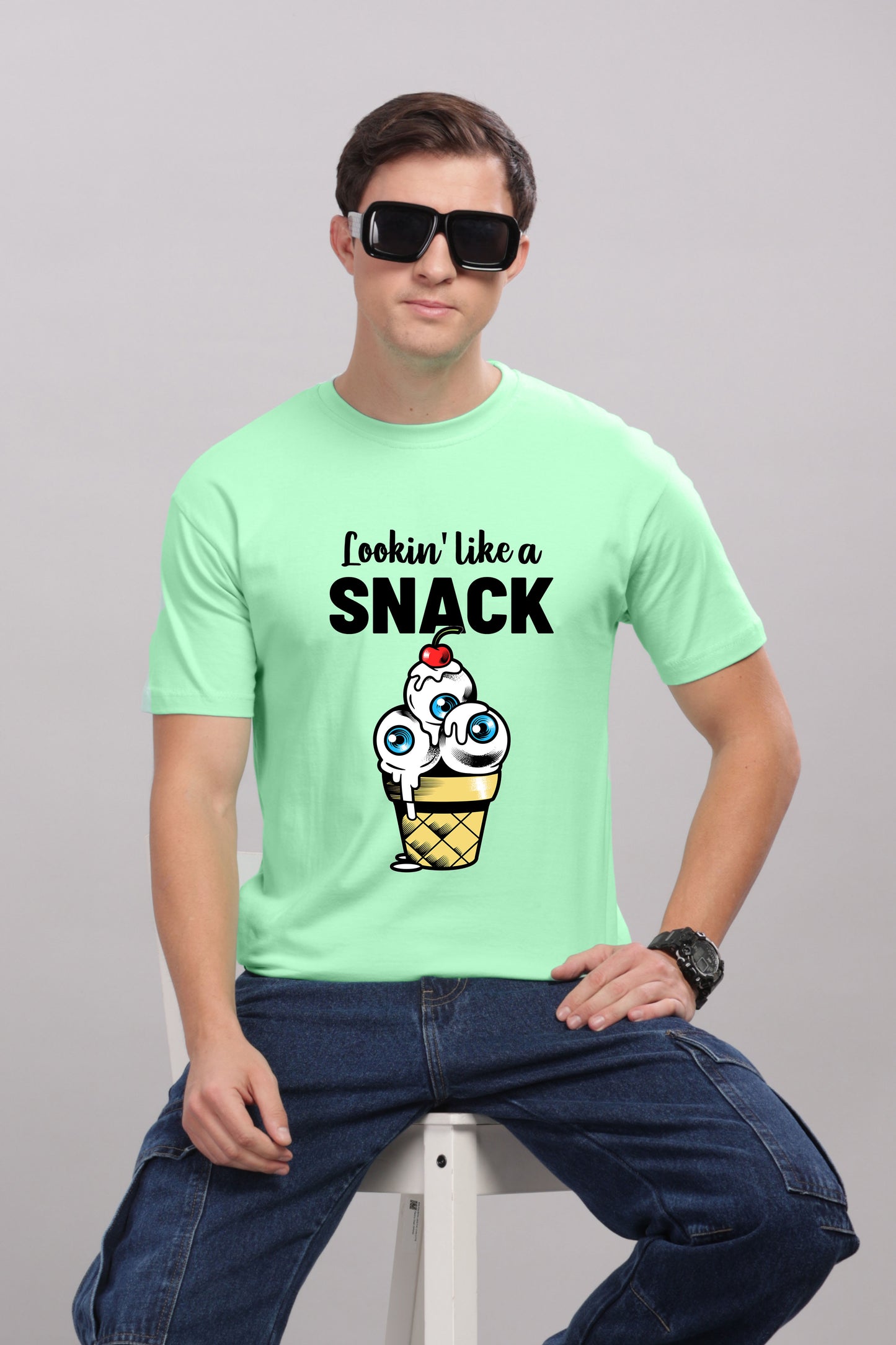 Men’s Printed Oversized Baggy Fit Rich Soft Cotton Fabric T-shirt