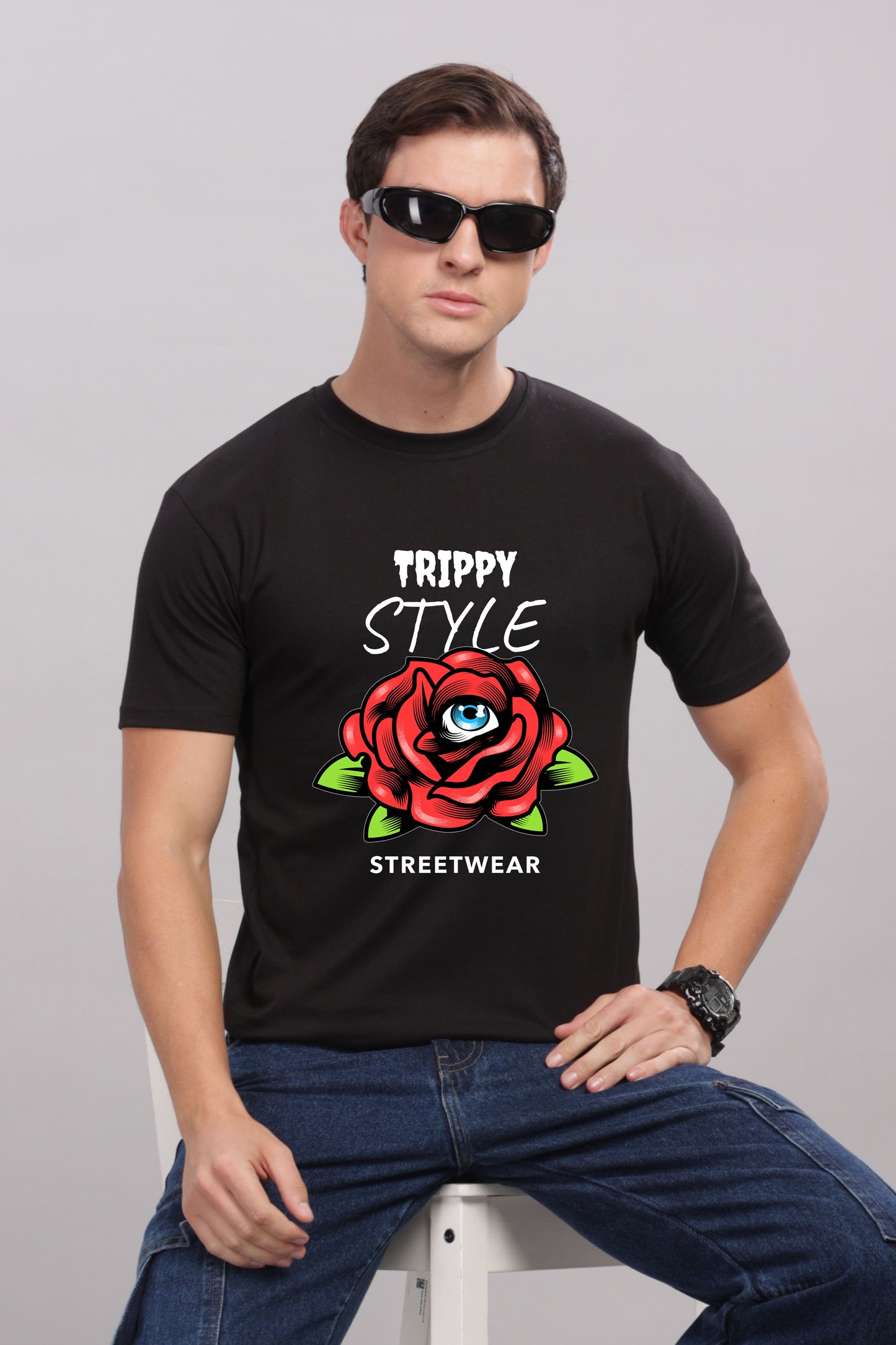 Men’s Printed Oversized Baggy Fit Rich Soft Cotton Fabric T-shirt