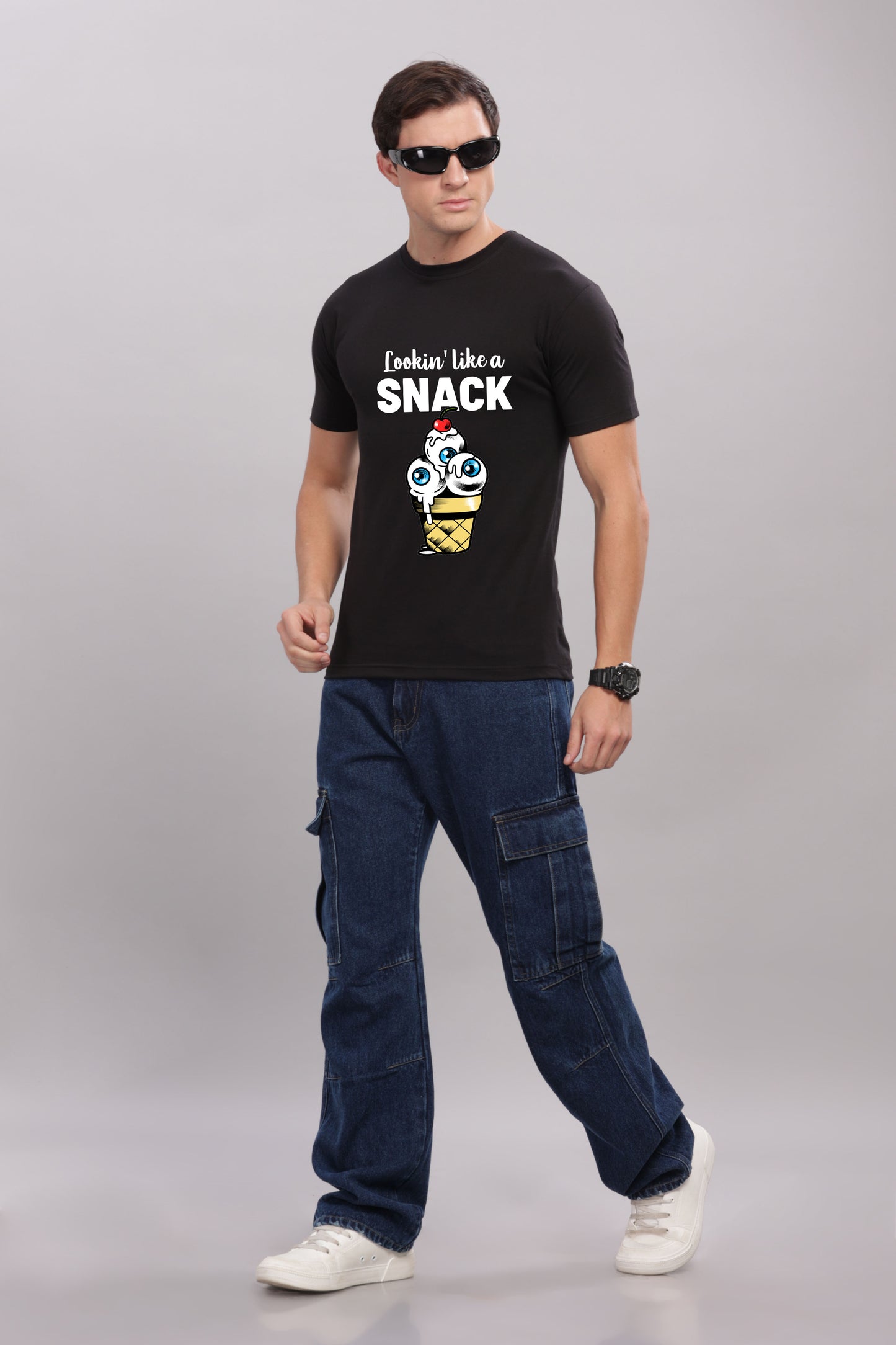 Men’s Printed Oversized Baggy Fit Rich Soft Cotton Fabric T-shirt