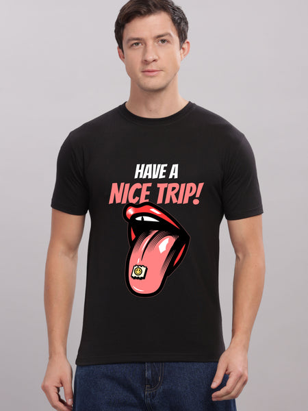 Men’s Printed Oversized Baggy Fit Rich Soft Cotton Fabric T-shirt
