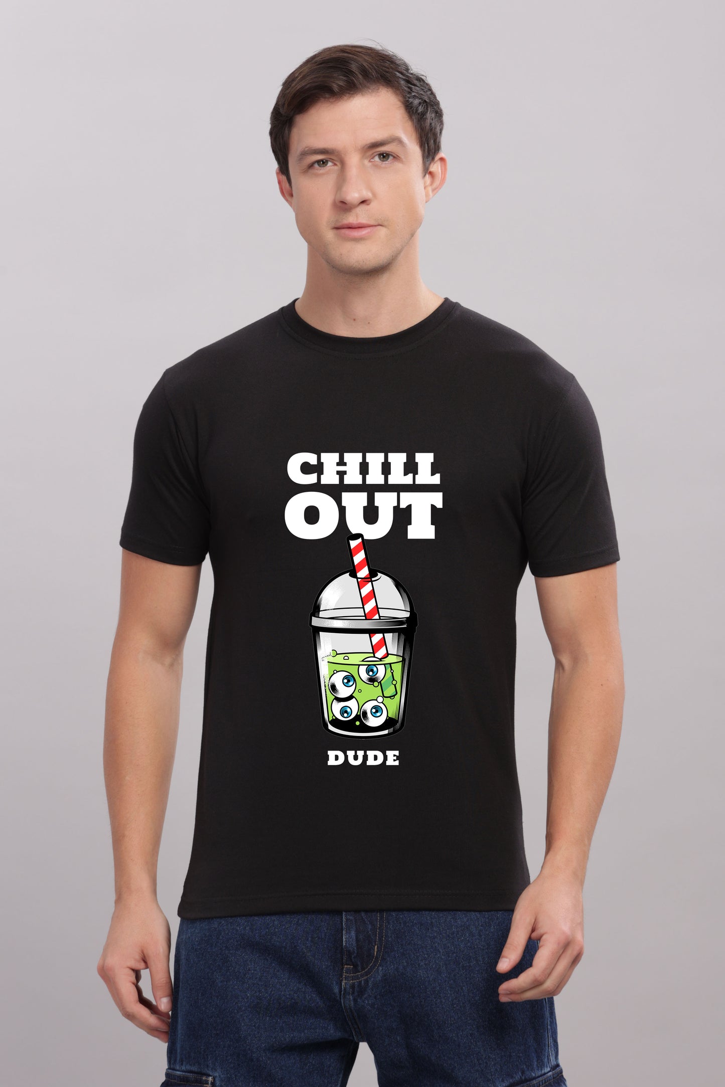 Men’s Printed Oversized Baggy Fit Rich Soft Cotton Fabric T-shirt