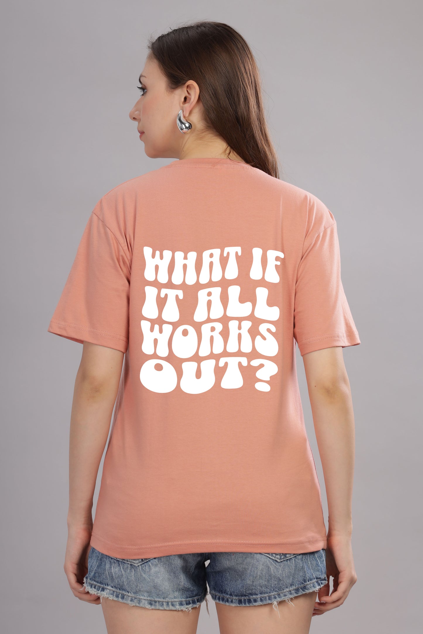 Women Oversized Baggy Loose Fit T-Shirt