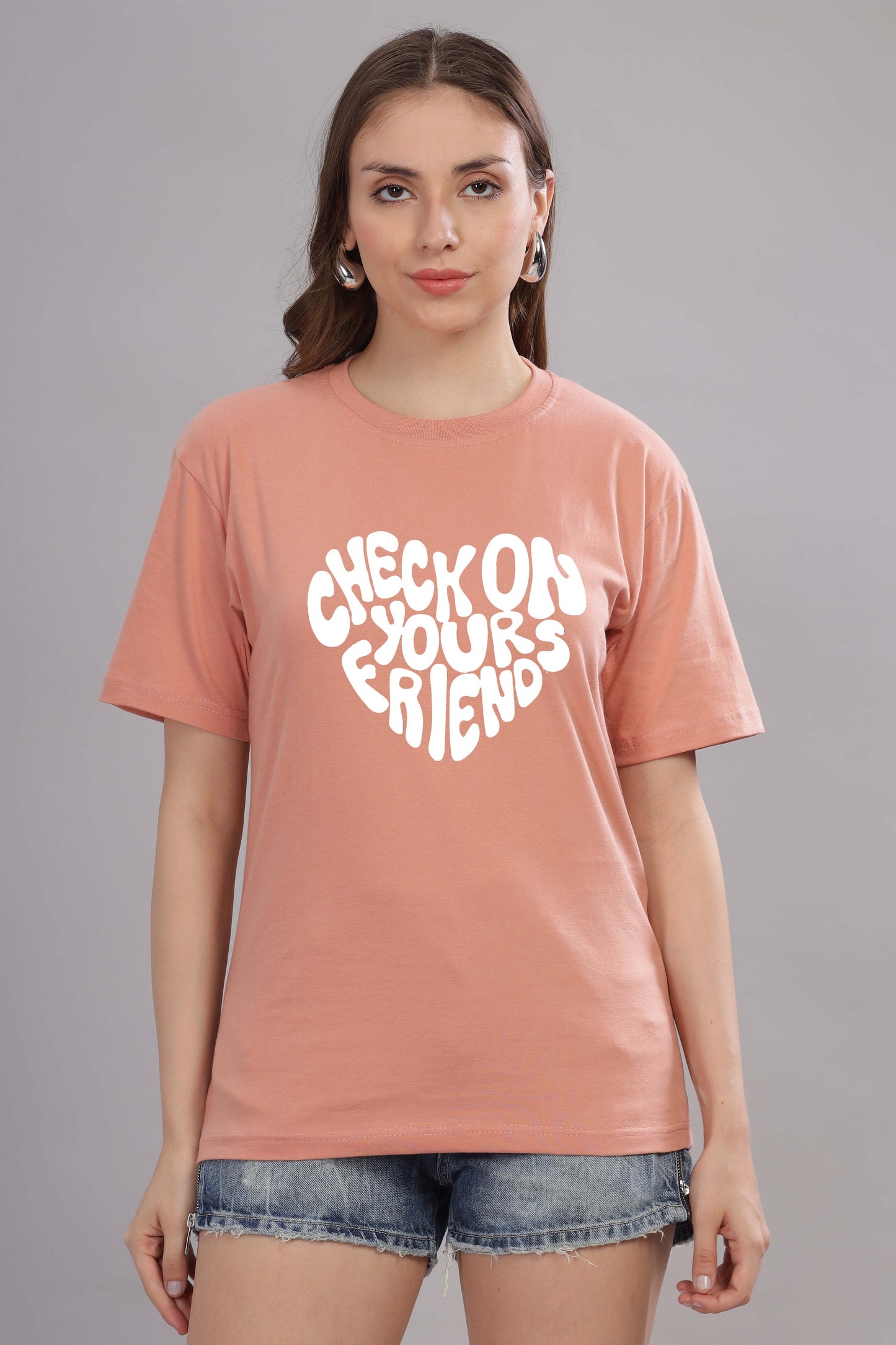 Women Oversized Baggy Loose Fit T-Shirt