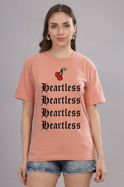 Women’s Printed Oversized Baggy Fit Rich Soft Cotton Fabric T-shirt