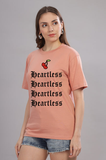 Women’s Printed Oversized Baggy Fit Rich Soft Cotton Fabric T-shirt
