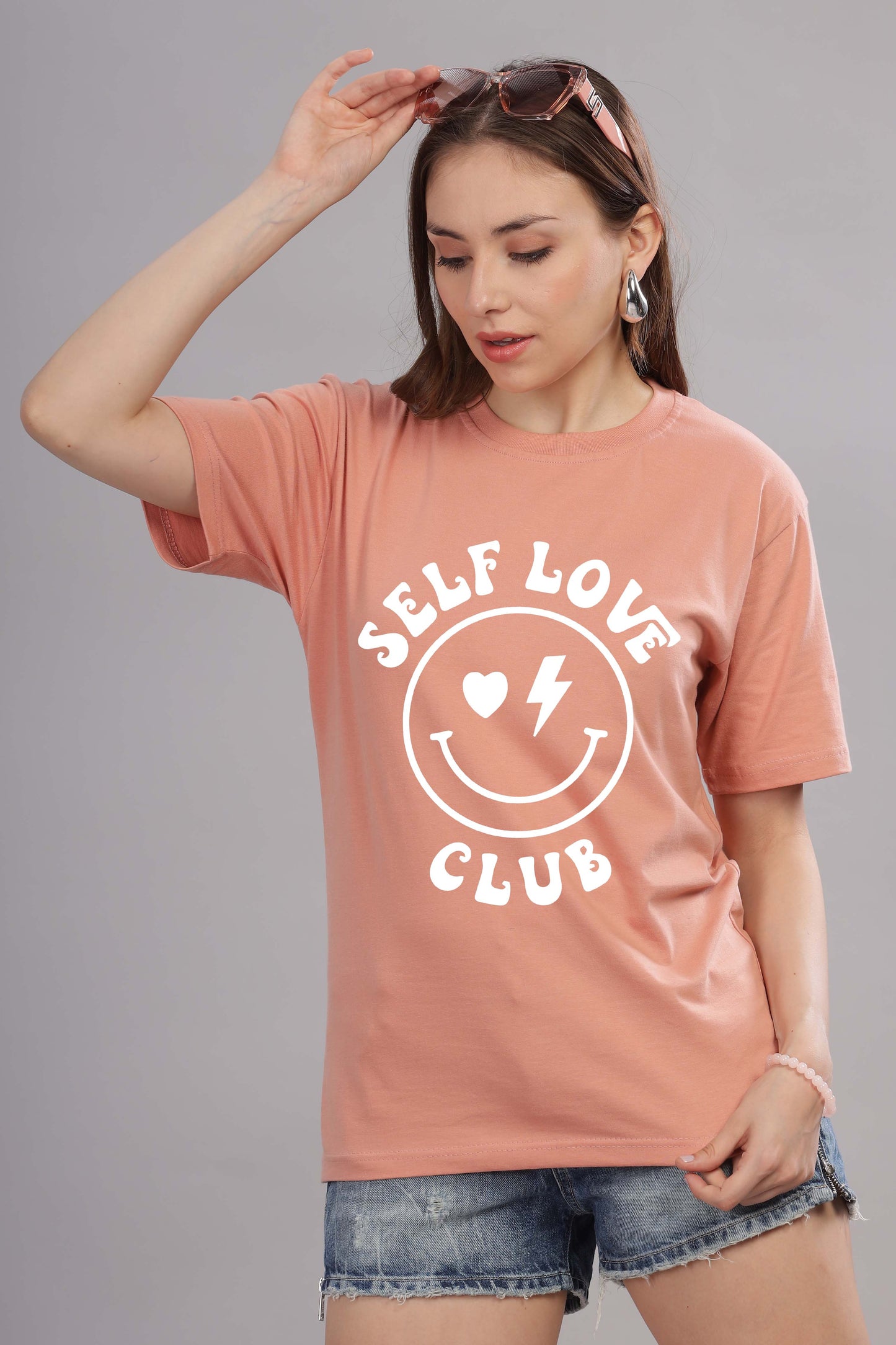 Women Oversized Baggy Loose Fit T-Shirt