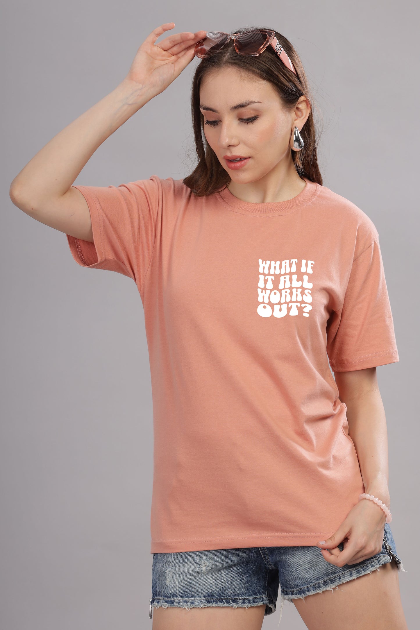 Women Oversized Baggy Loose Fit T-Shirt
