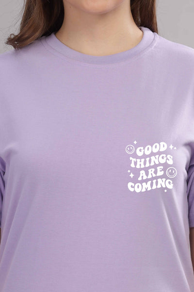 Good Things Are Coming Women’s T-Shirt
