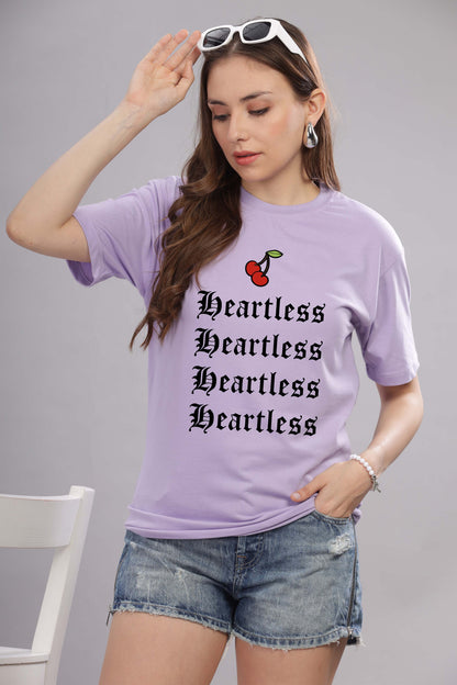 Women’s Printed Oversized Baggy Fit Rich Soft Cotton Fabric T-shirt