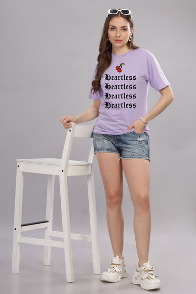 Women’s Printed Oversized Baggy Fit Rich Soft Cotton Fabric T-shirt