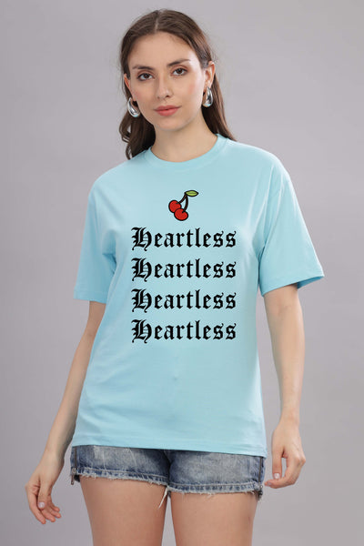 Women’s Printed Oversized Baggy Fit Rich Soft Cotton Fabric T-shirt