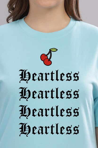 Women’s Printed Oversized Baggy Fit Rich Soft Cotton Fabric T-shirt