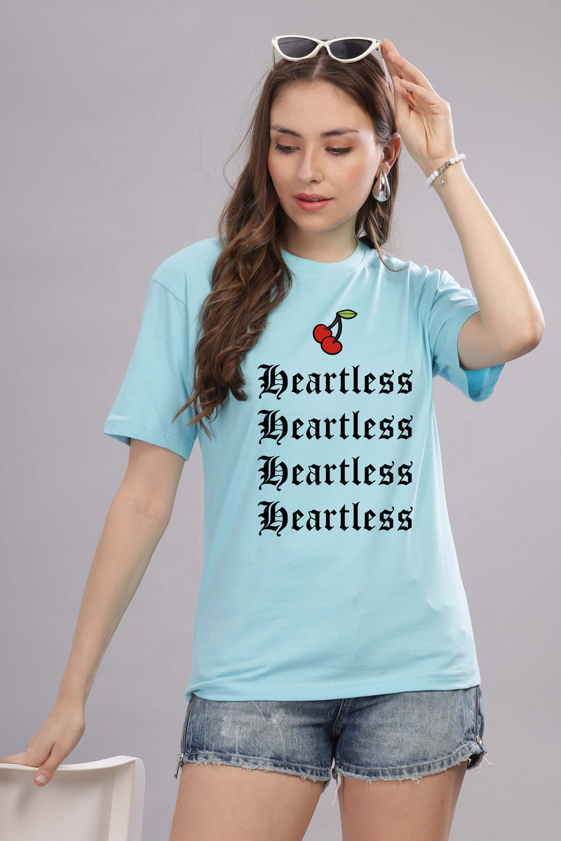 Women’s Printed Oversized Baggy Fit Rich Soft Cotton Fabric T-shirt