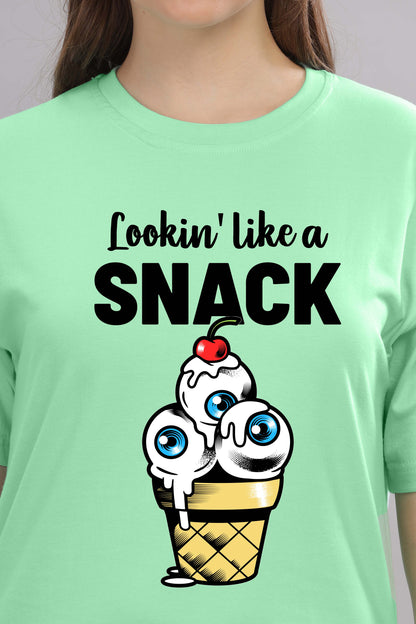 Women’s Printed Oversized Baggy Fit Rich Soft Cotton Fabric T-shirt