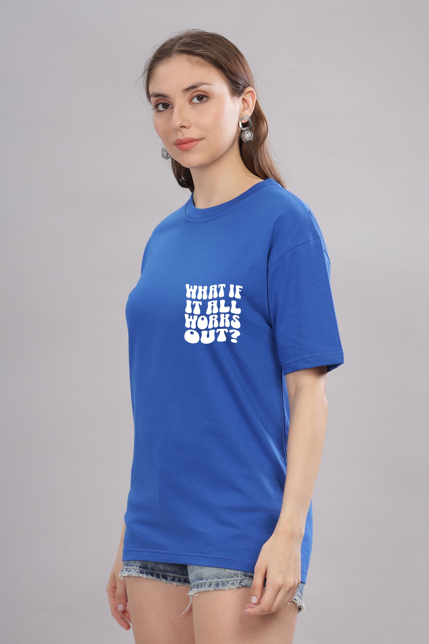 Women Oversized Baggy Loose Fit T-Shirt