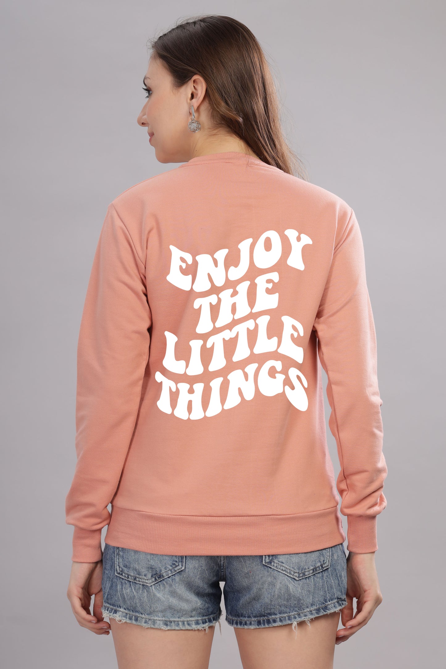 Enjoy the Little Things Women’s Sweatshirt | Cozy & Stylish
