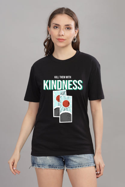 Women’s Printed Oversized Baggy Fit Rich Soft Cotton Fabric T-shirt