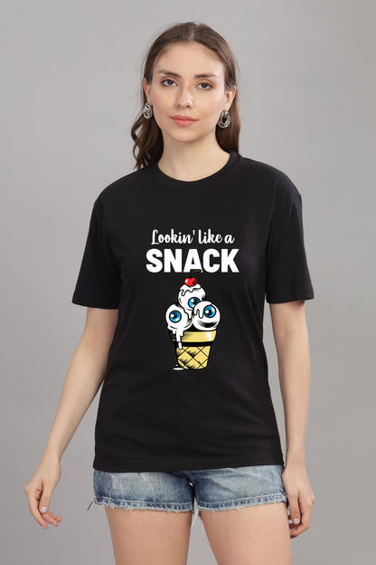 Women’s Printed Oversized Baggy Fit Rich Soft Cotton Fabric T-shirt