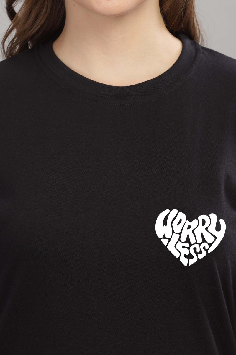 Worry Less Women’s T-Shirt | Relaxed Fit