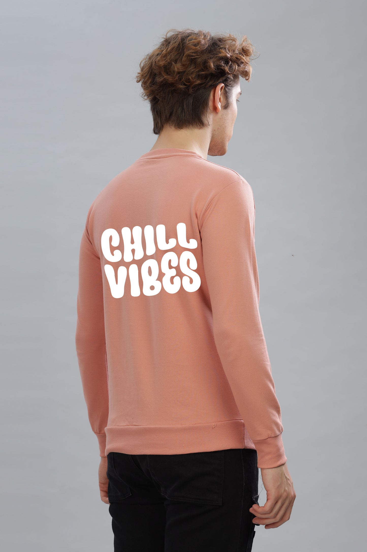 Chill Vibes Men’s Super Soft Cotton Full Sleeve Sweatshirt
