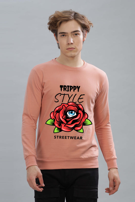 Men’s Full Sleeve Premium Pure Cotton Printed Sweatshirt