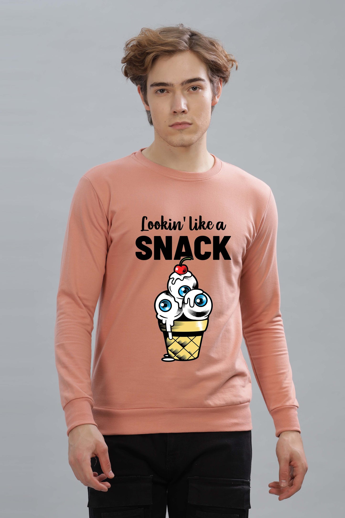 Men’s Full Sleeve Premium Pure Cotton Printed Sweatshirt