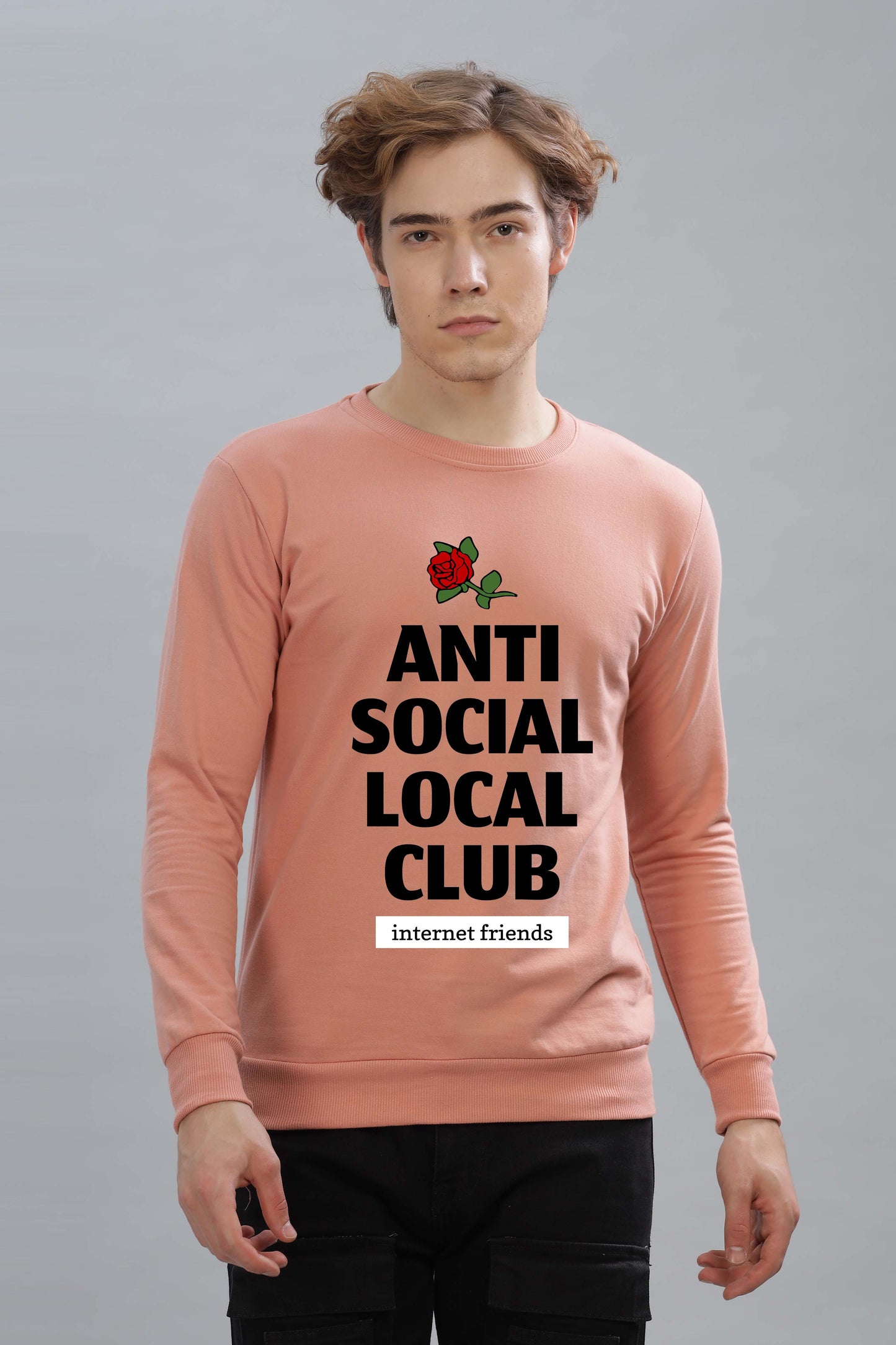 Men’s Full Sleeve Premium Pure Cotton Printed Sweatshirt