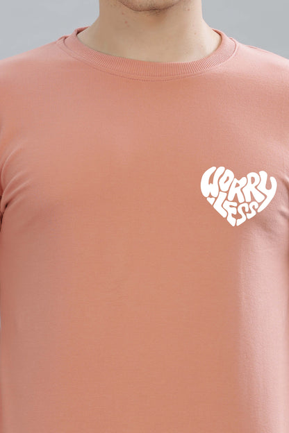 Worry Less Men’s Sweatshirt Full Sleeve Premium Comfort Fit