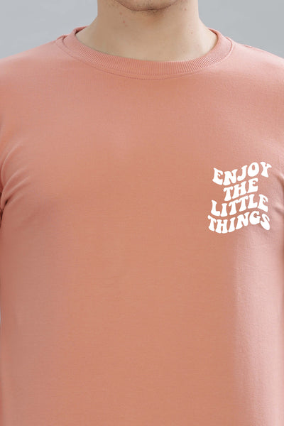 Enjoy the Little Things Men’s Soft Cotton Full Sleeve Sweatshirt