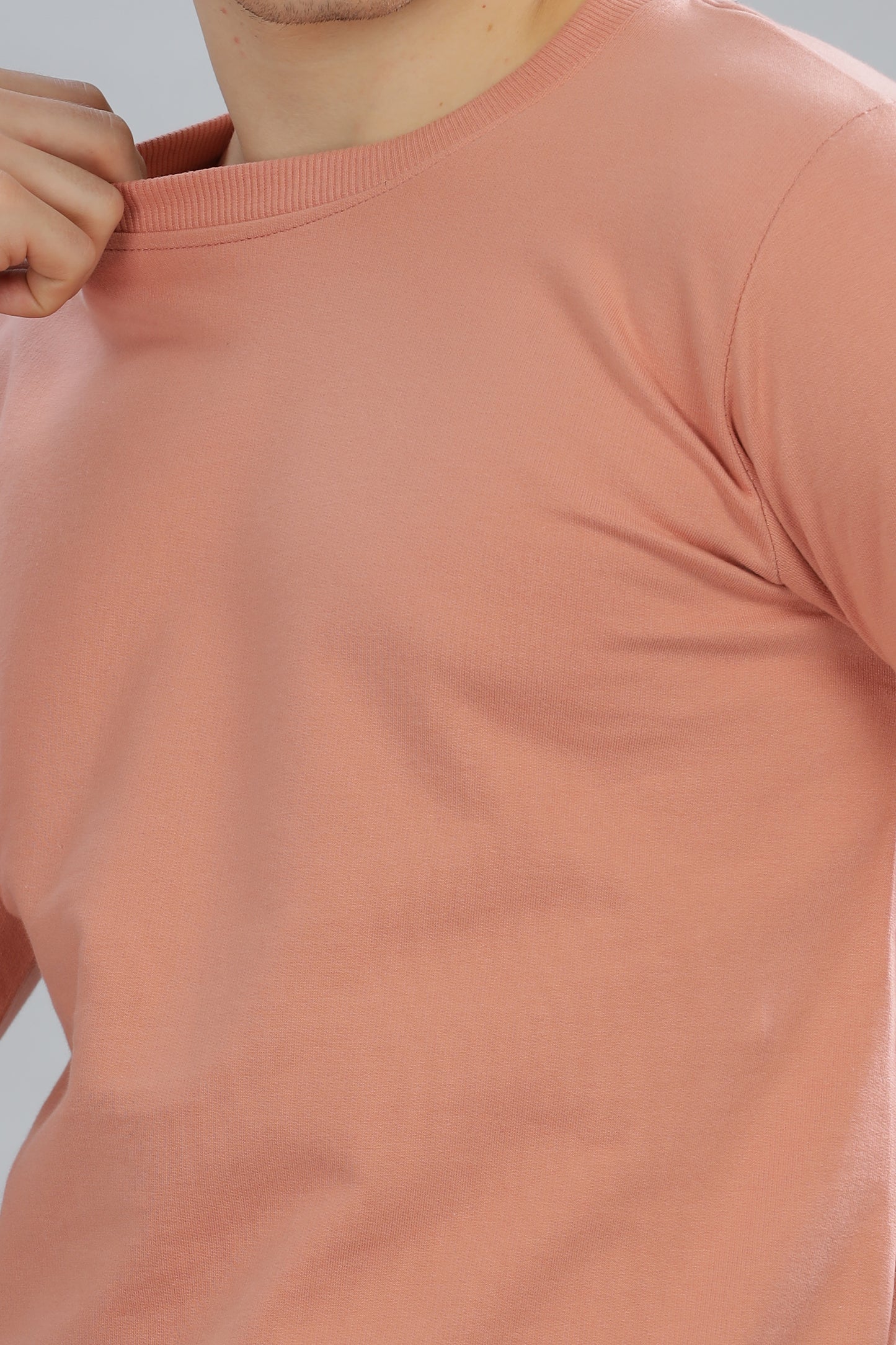 Men’s Solid Stylish Look Full Sleeve Premium Comfort Sweatshirt