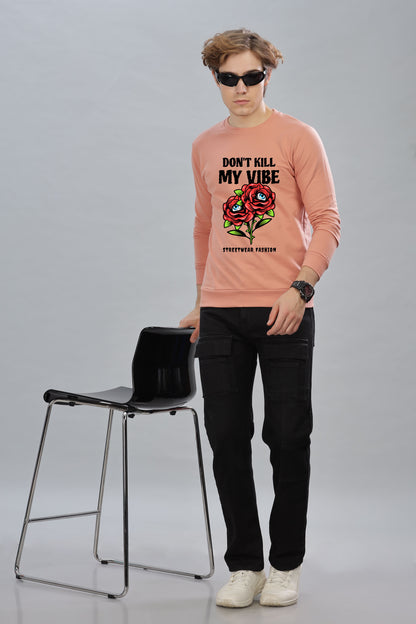 Men’s Full Sleeve Premium Pure Cotton Printed Sweatshirt