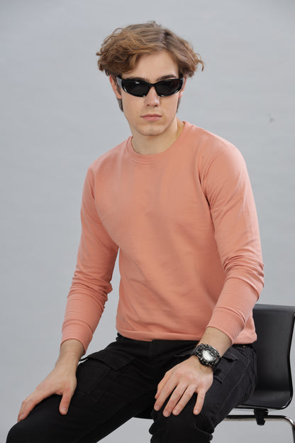 Men’s Solid Stylish Look Full Sleeve Premium Comfort Sweatshirt