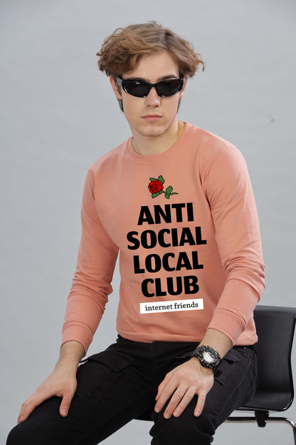 Men’s Full Sleeve Premium Pure Cotton Printed Sweatshirt