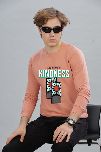 Men’s Full Sleeve Premium Pure Cotton Printed Sweatshirt