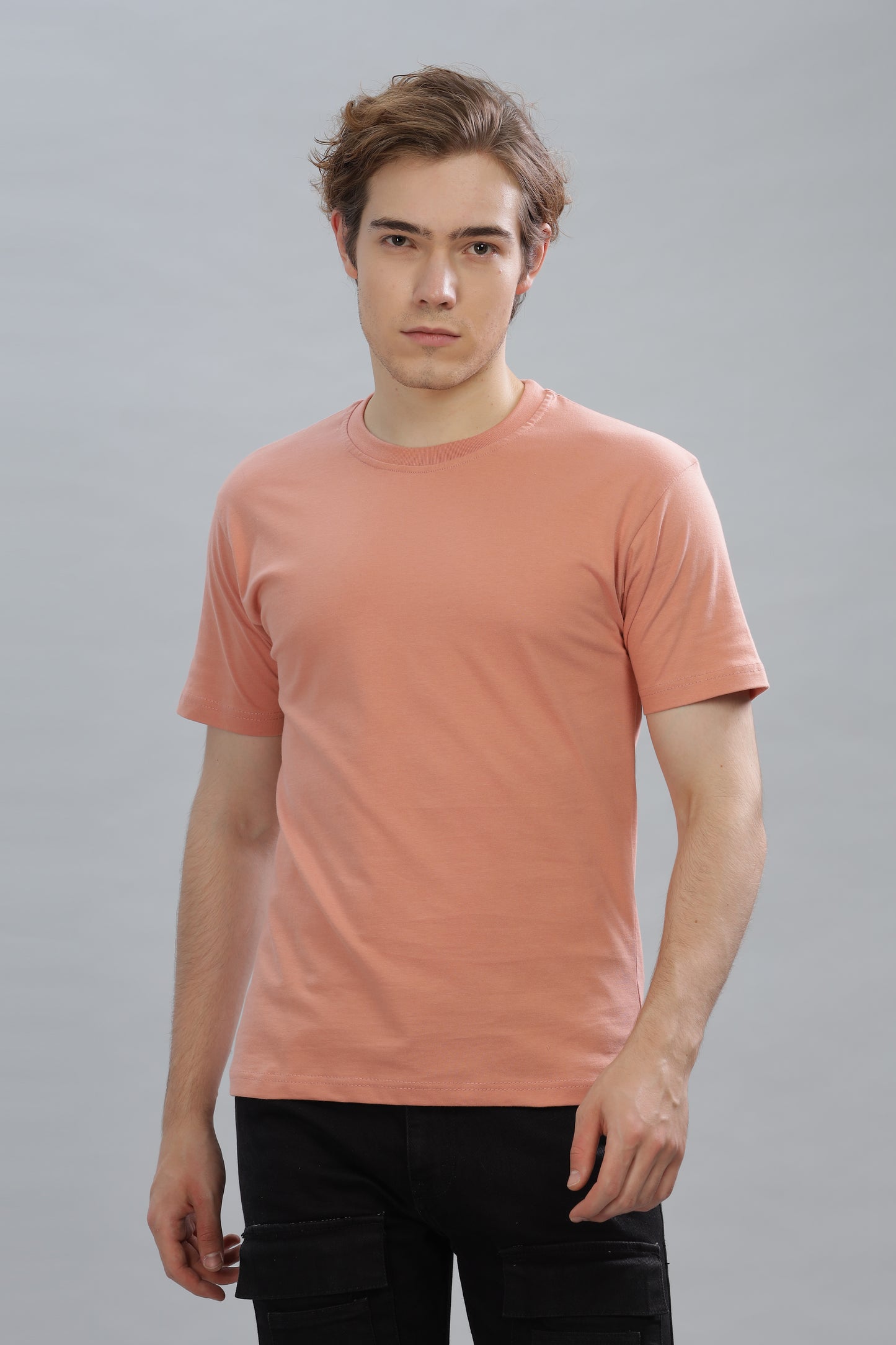 Men’s Plain Premium Cotton Oversized baggy Fit T-Shirt