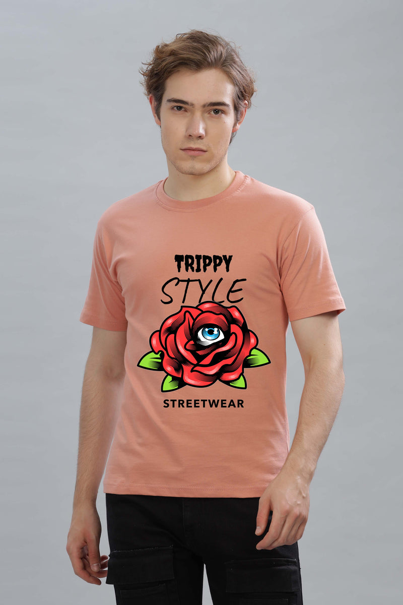 Men’s Printed Oversized Baggy Fit Rich Soft Cotton Fabric T-shirt