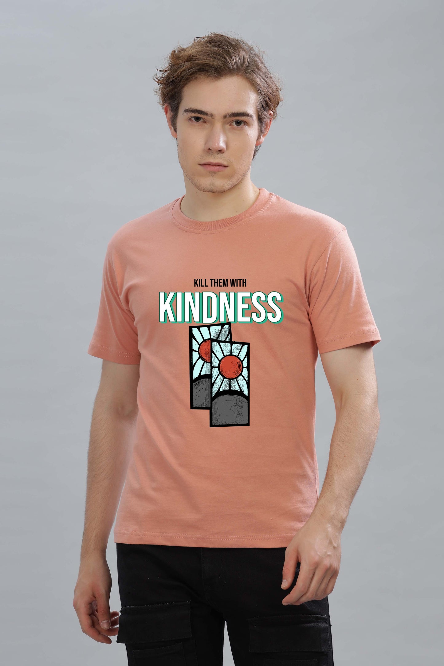 Men’s Printed Oversized Baggy Fit Rich Soft Cotton Fabric T-shirt