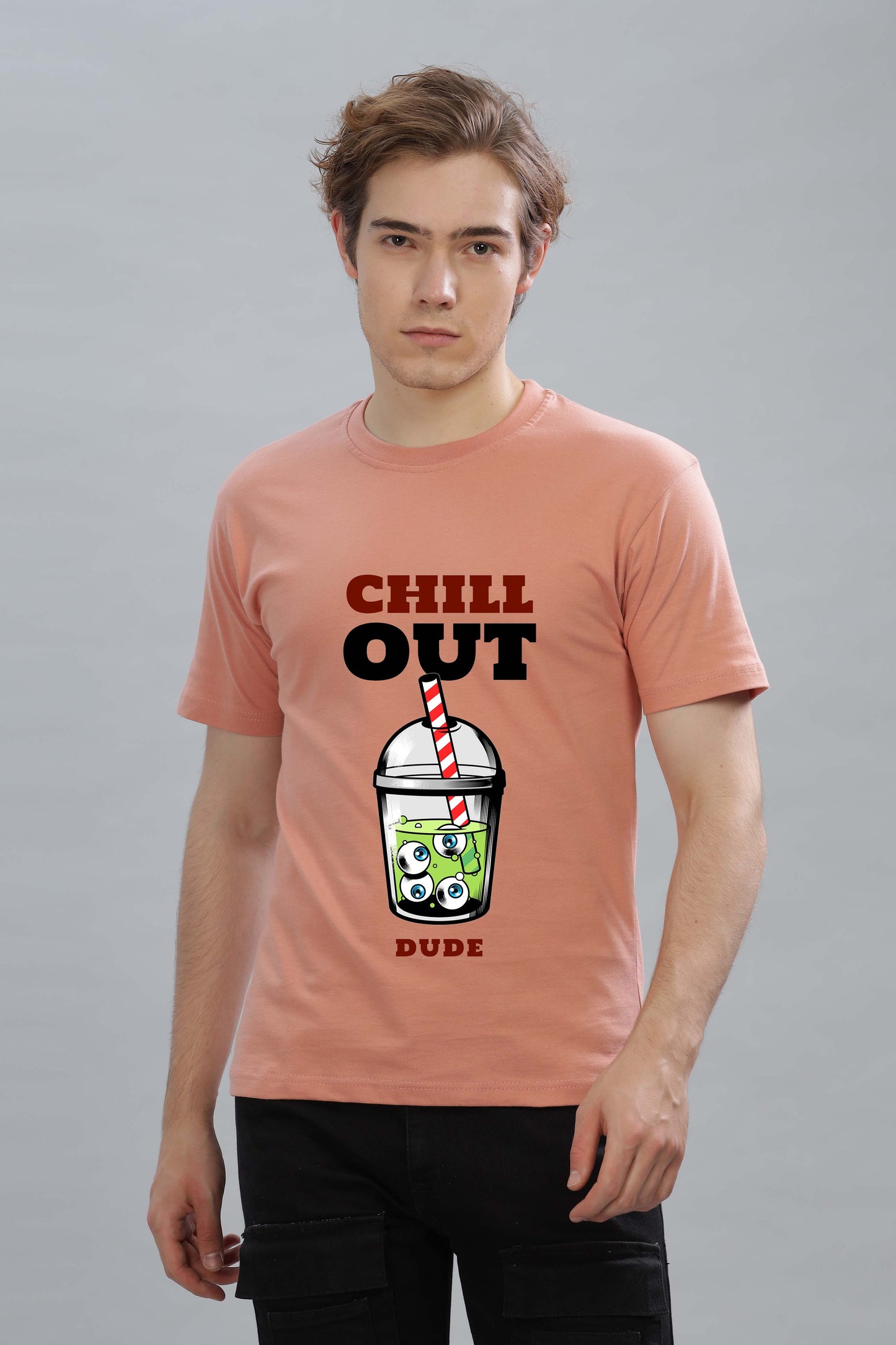 Men’s Printed Oversized Baggy Fit Rich Soft Cotton Fabric T-shirt