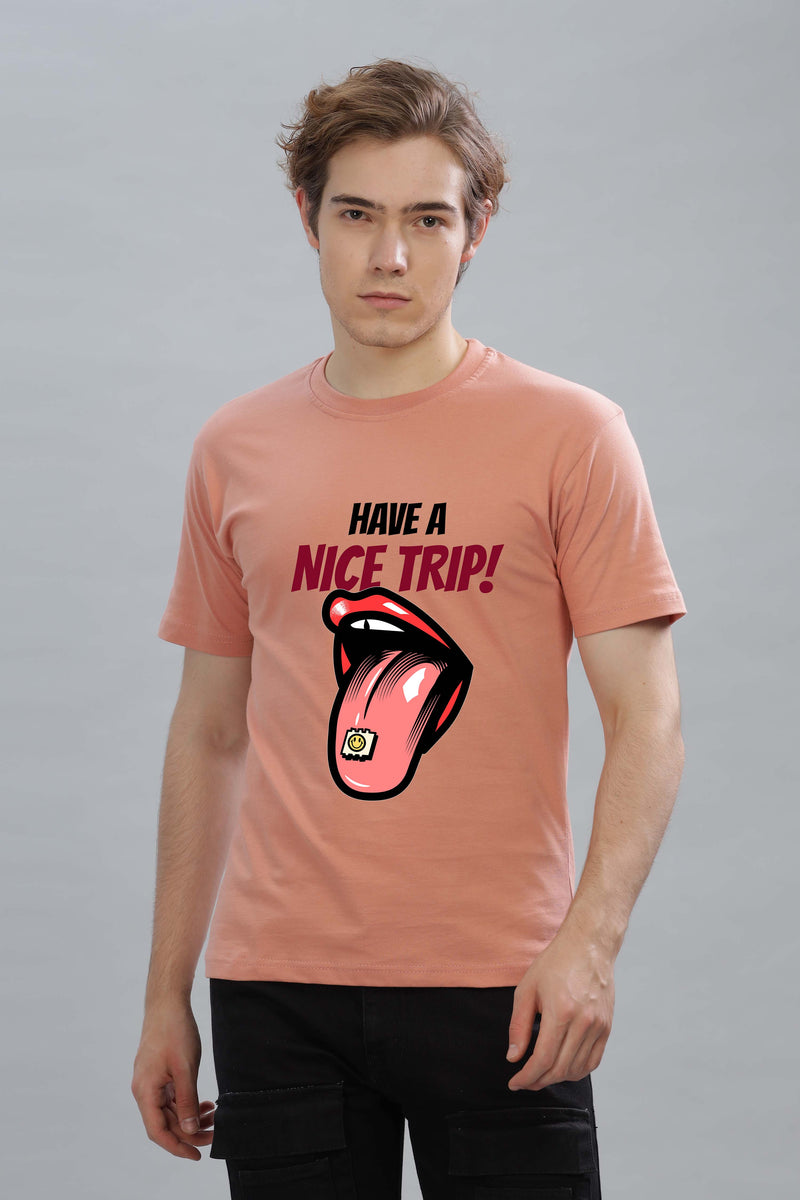 Men’s Printed Oversized Baggy Fit Rich Soft Cotton Fabric T-shirt