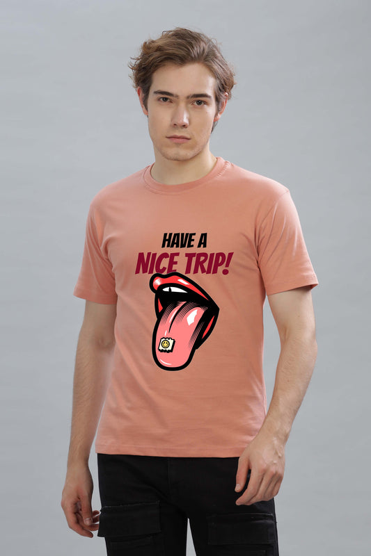 Men’s Printed Oversized Baggy Fit Rich Soft Cotton Fabric T-shirt