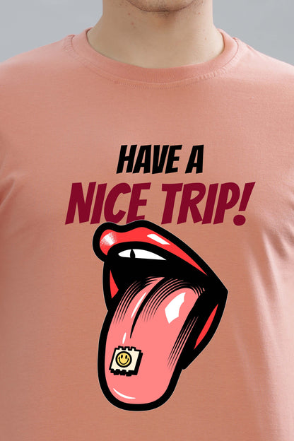 Men’s Printed Oversized Baggy Fit Rich Soft Cotton Fabric T-shirt