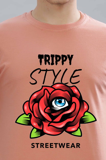 Men’s Printed Oversized Baggy Fit Rich Soft Cotton Fabric T-shirt