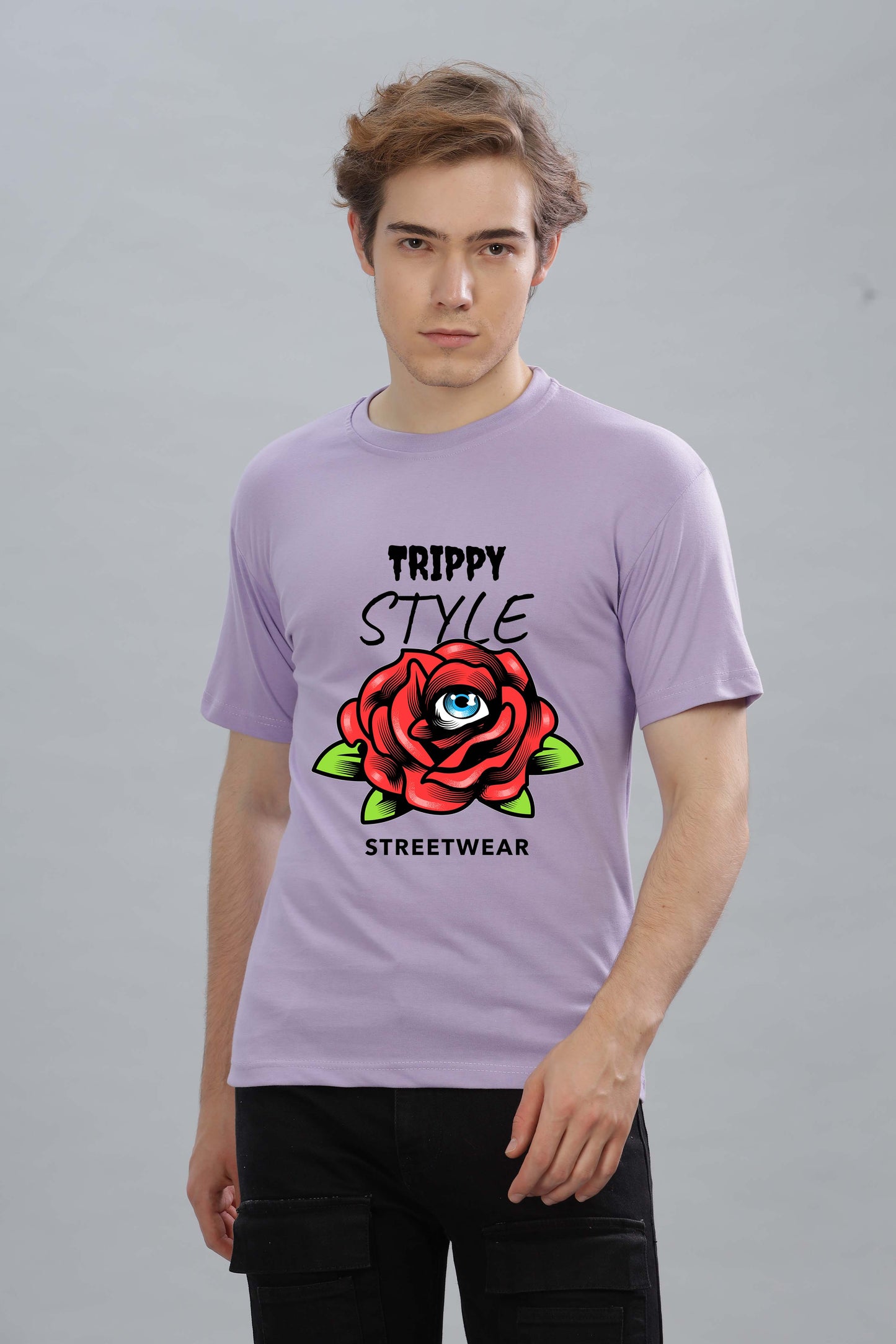 Men’s Printed Oversized Baggy Fit Rich Soft Cotton Fabric T-shirt