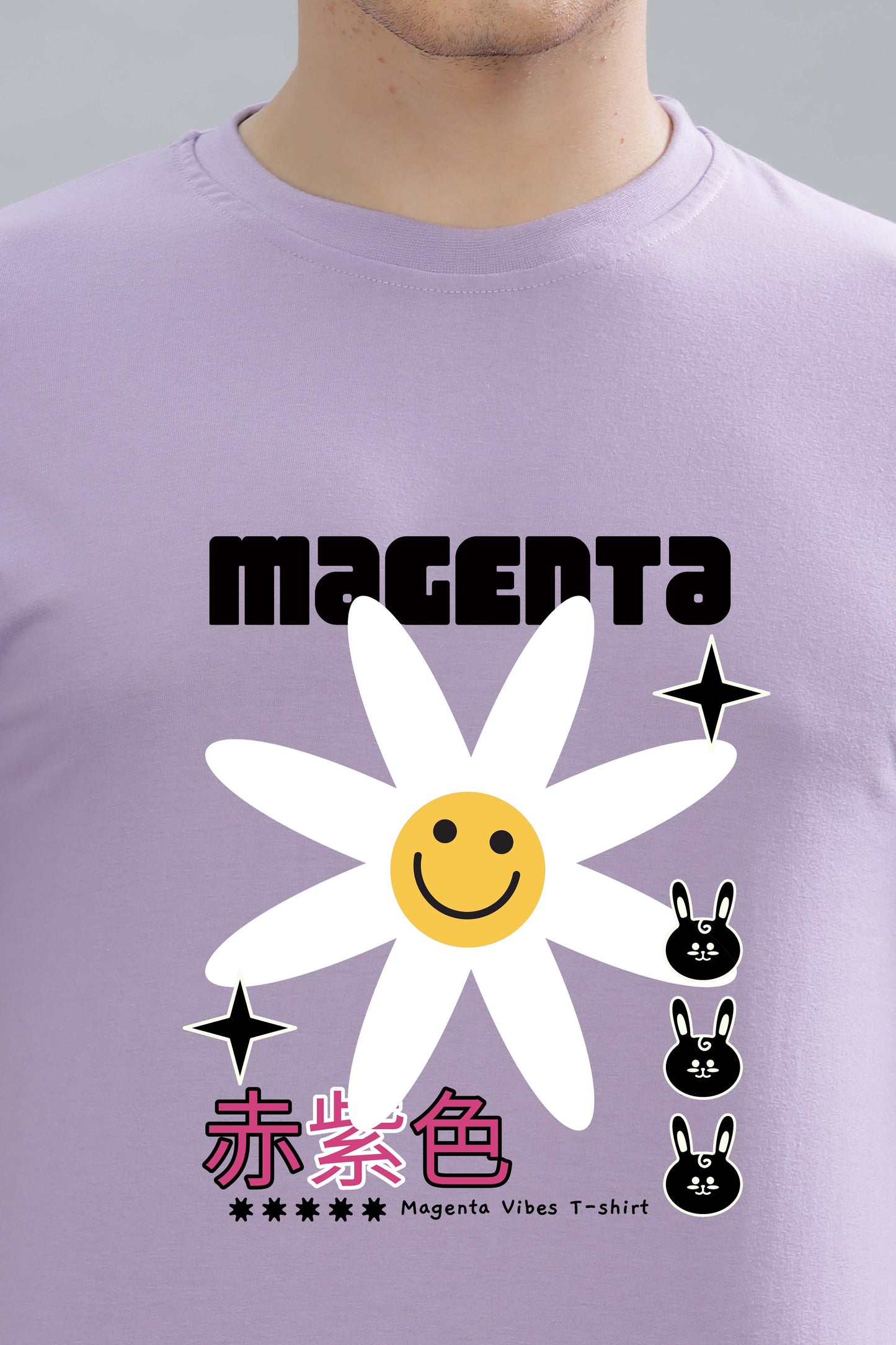 Men’s Printed Oversized Baggy Fit Rich Soft Cotton Fabric T-shirt