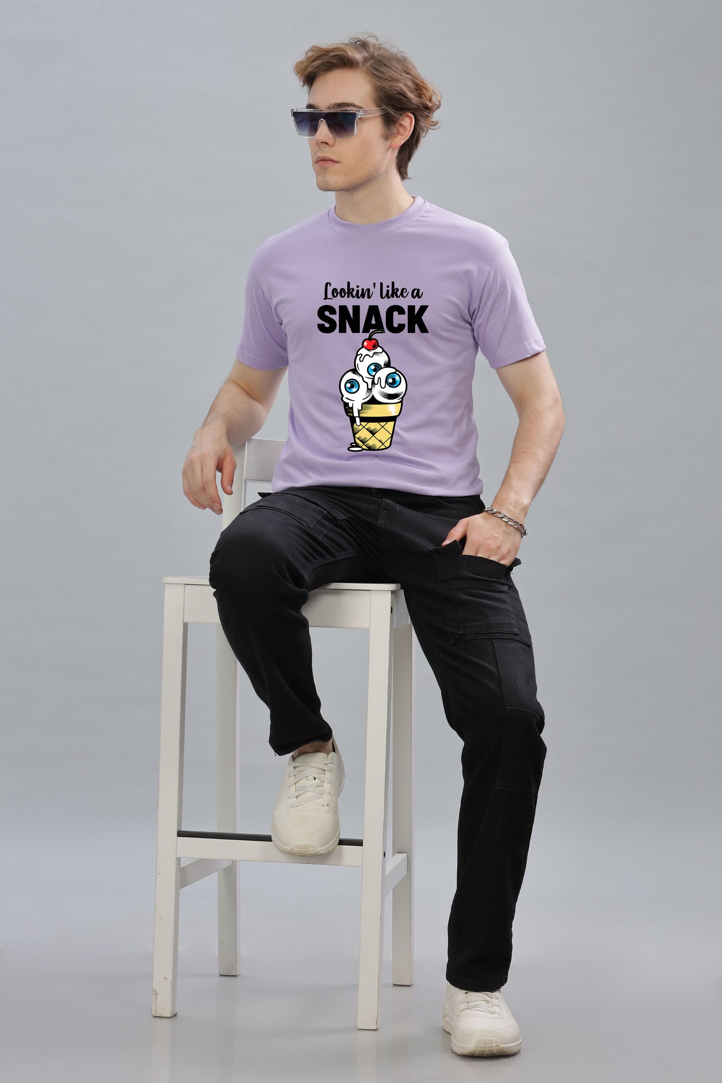 Men’s Printed Oversized Baggy Fit Rich Soft Cotton Fabric T-shirt